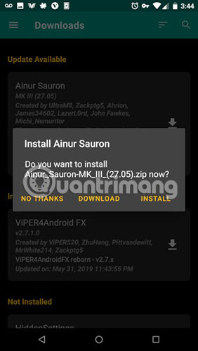 How to install Android add-on from Magisk Manager Picture 8