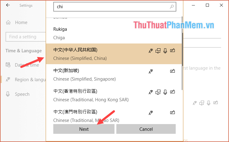 How to install Chinese keyboard on Windows 7, 10 Picture 10