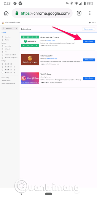 How to install Chrome extension on Android Picture 1