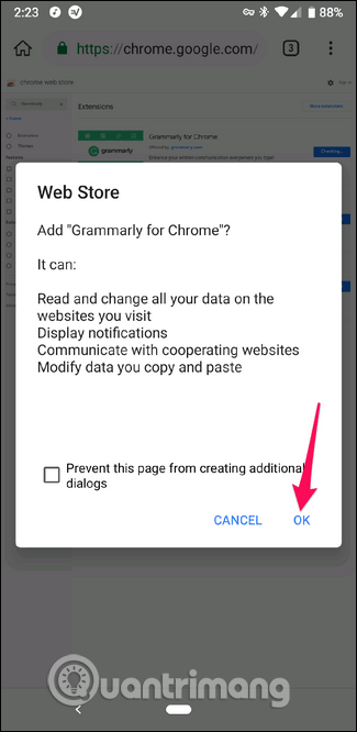 How to install Chrome extension on Android Picture 3