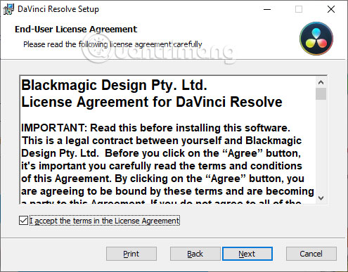 How to install DaVinci Resolve, professional movie editing software Picture 9