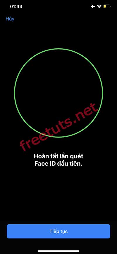 How to install / delete Face ID - Password protect iPhone X, Xs and iPhone 11 Picture 7