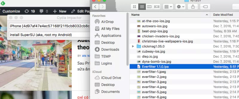 How to install Everfilter image editing application on iPhone / iPad Picture 2