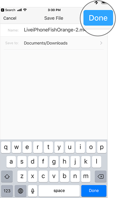 How to install fish wallpaper for iPhone Picture 3