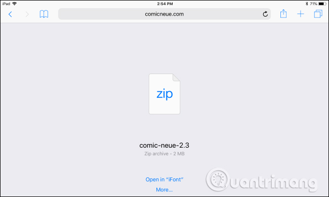 How to install fonts on iPhone, iPad Picture 2