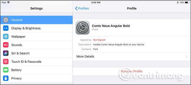 How to install fonts on iPhone, iPad Picture 9