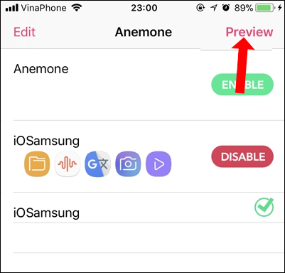 How to install Galaxy S9 interface on iPhone Picture 4