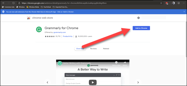 How to install Google Chrome extension on new Microsoft Edge Picture 6