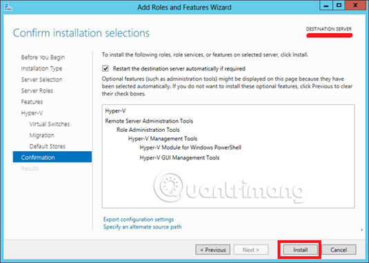 How to install Hyper-V in Windows Server 2012 Picture 10