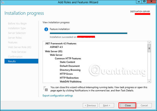 How to install IIS in Windows Server 2012 Picture 10
