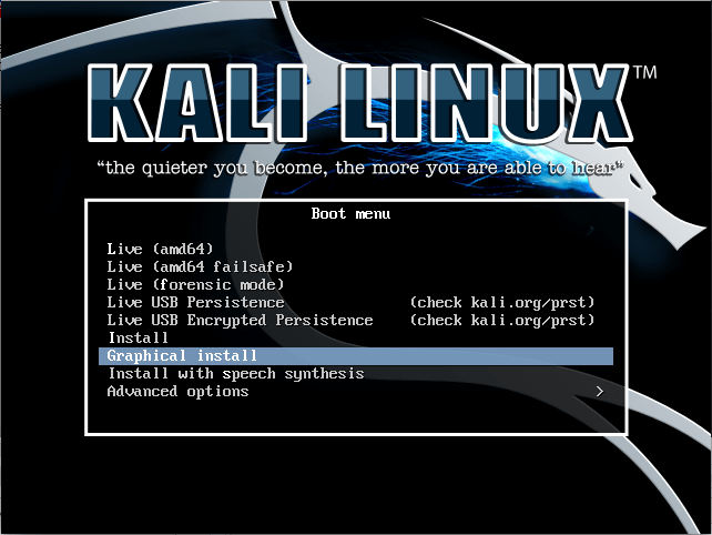 How to install Kali Linux on your computer Picture 1