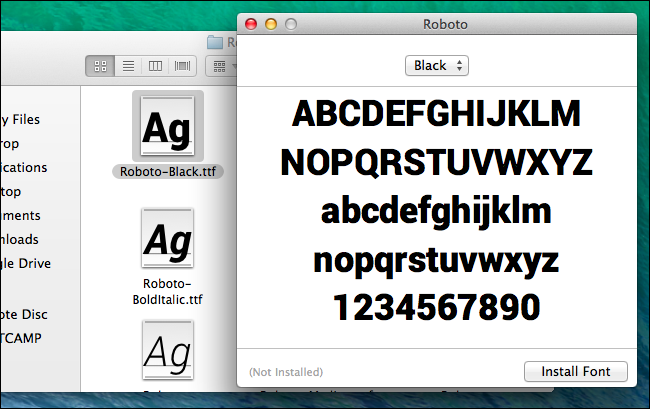 How to install new fonts in Windows, Mac and Linux Picture 7