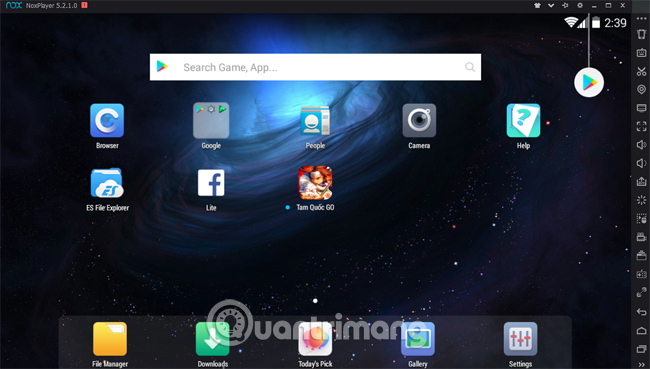 How to install NoxPlayer to play Android games on computers Picture 7