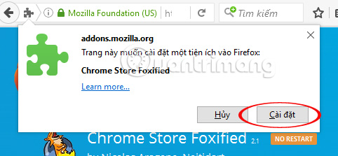 How to install the Chrome utility for Firefox Picture 3