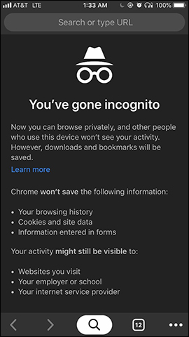 How to install the Dark Mode interface for Chrome iPhone Picture 5