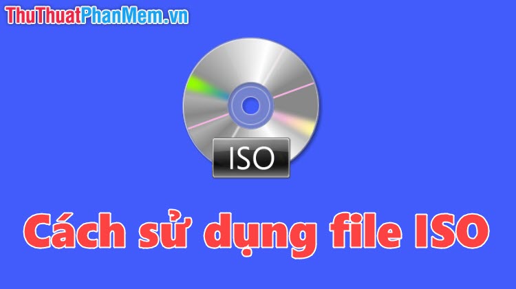 How to install the ISO file, how to use the ISO file