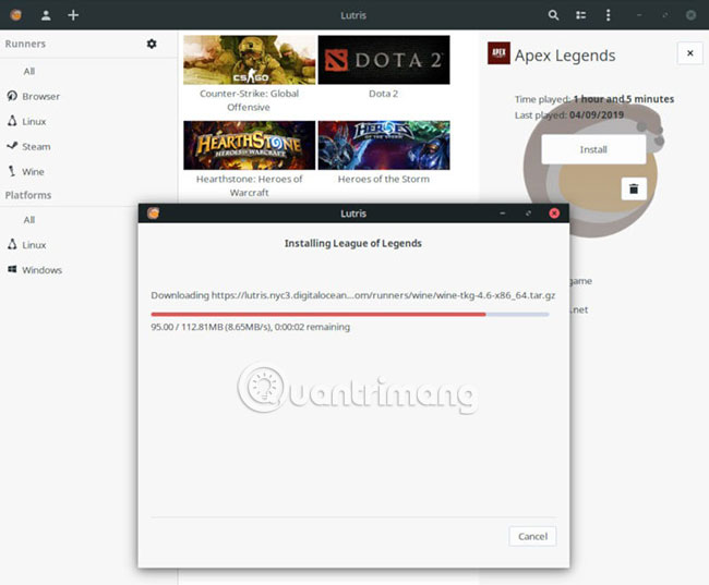 How to install the legendary Alliance on Linux Picture 5