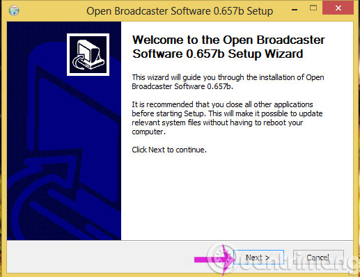 How to install the Open Broadcaster screen recording software Picture 1