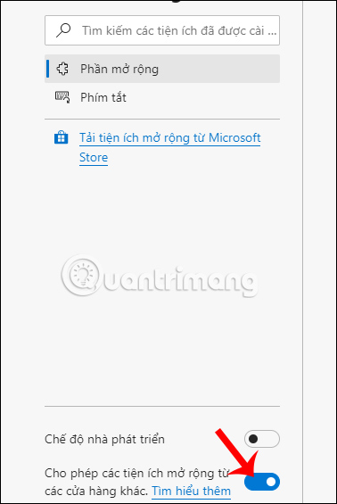 How to install the Opera extension on Edge Chromium Picture 2