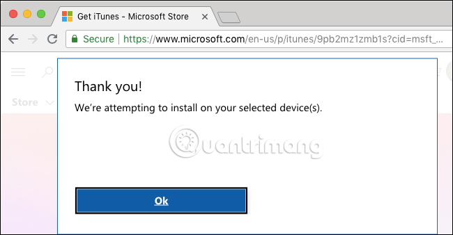 How to install the remote Microsoft Store application on a Windows 10 computer Picture 4