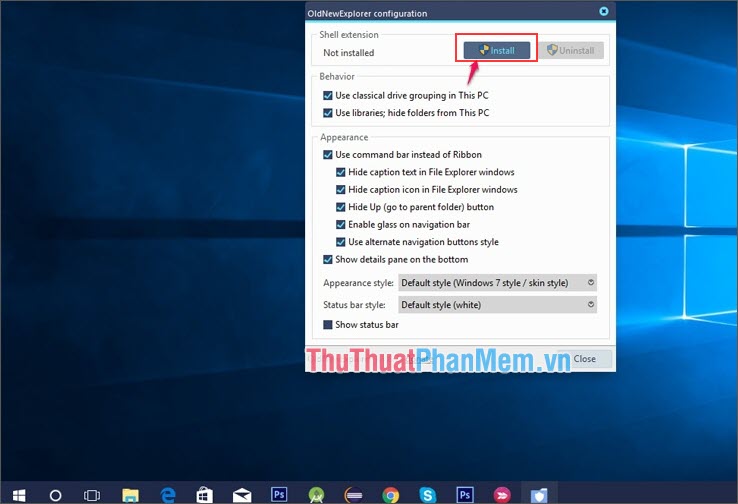 How to install the theme, interface for Windows 10 Picture 7