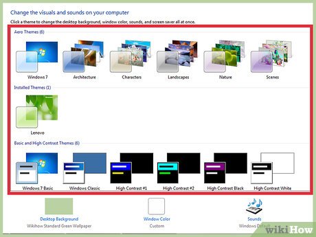 How to Install Themes for Windows 7 Picture 3
