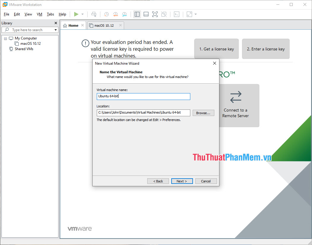 How to install Ubuntu on a VMware virtual machine Picture 6