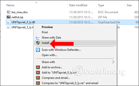 How to install Uni file to write on computer Picture 3