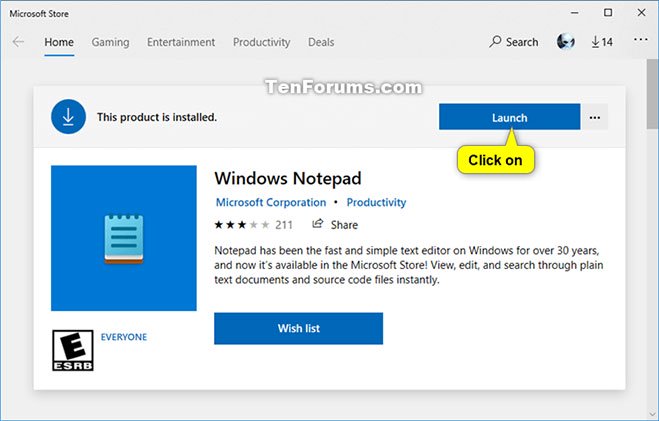 How to install / uninstall Notepad application in Windows 10 Picture 3