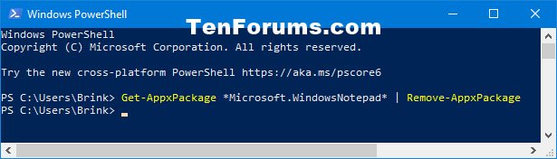 How to install / uninstall Notepad application in Windows 10 Picture 7