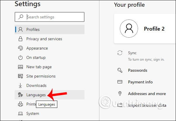 How to install Vietnamese for Microsoft Edge Chromium Picture 2