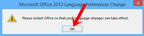 How to install Vietnamese for Microsoft Office 2013 suite Picture 10