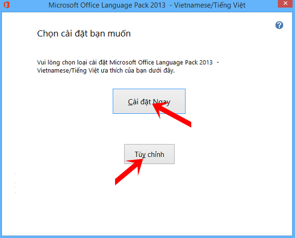 How to install Vietnamese for Microsoft Office 2013 suite Picture 2