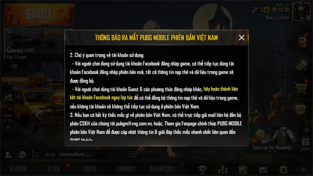 How to install Vietnamese interface for PUBG Mobile Picture 2