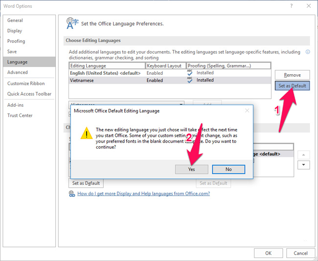 microsoft vietnamese keyboard layout