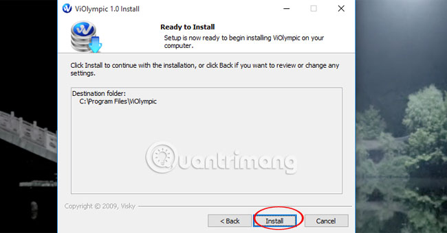 How to install Violympic Math, English and Physics software Picture 4