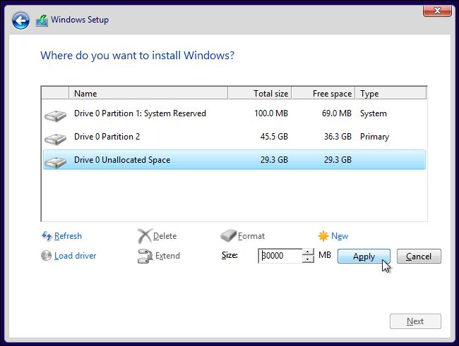 How to install Windows 10 Dual Dual with Windows 7 or 8 Picture 8