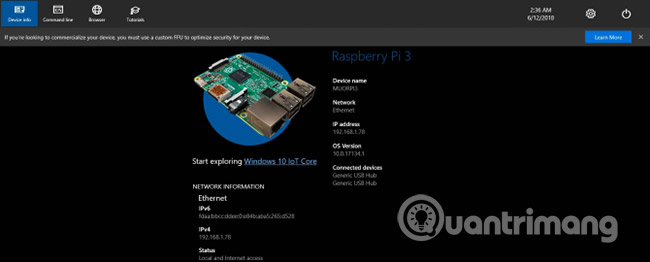 How to install Windows 10 IoT Core on Raspberry Pi 3 Picture 2