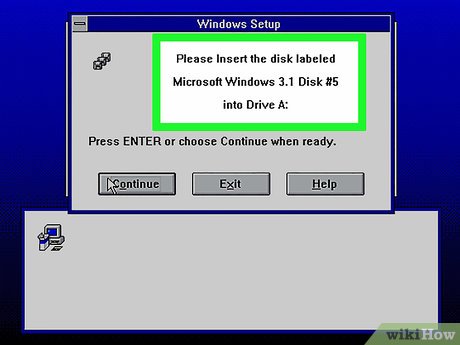 How to Install Windows 3.1 Picture 20