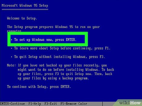 How to Install Windows from DOS Picture 6