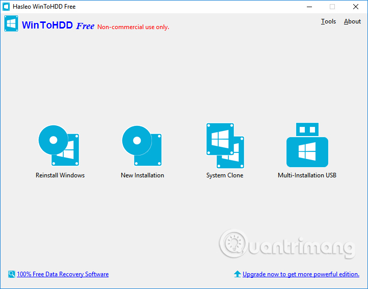 How to install Windows with WinToHDD without USB, DVD Picture 5