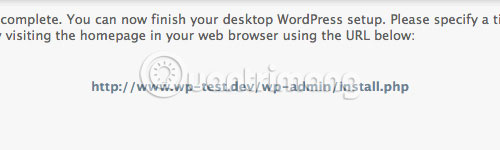How to install WordPress locally on ServerPress Picture 3