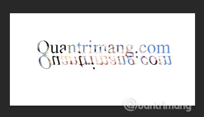 How to integrate images into text on Photoshop Picture 13