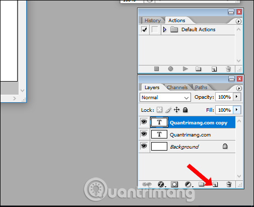 How to integrate images into text on Photoshop Picture 4