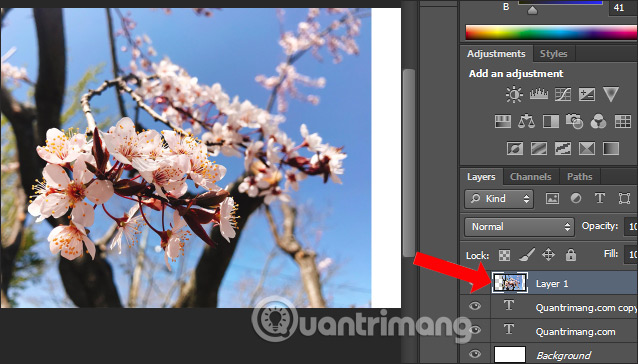 How to integrate images into text on Photoshop Picture 6