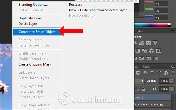 How to integrate images into text on Photoshop Picture 7