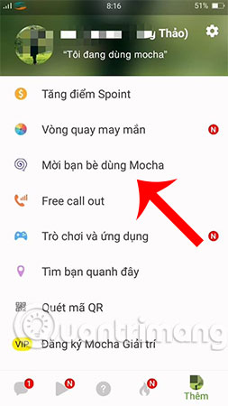 How to invite friends to use Mocha Picture 2