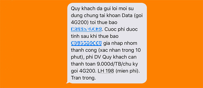 How to invite friends to 'use Viettel 4G sharing' every month to save Picture 3