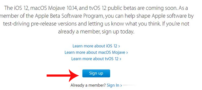 How to join the Apple Beta program to try the latest iOS versions Picture 1