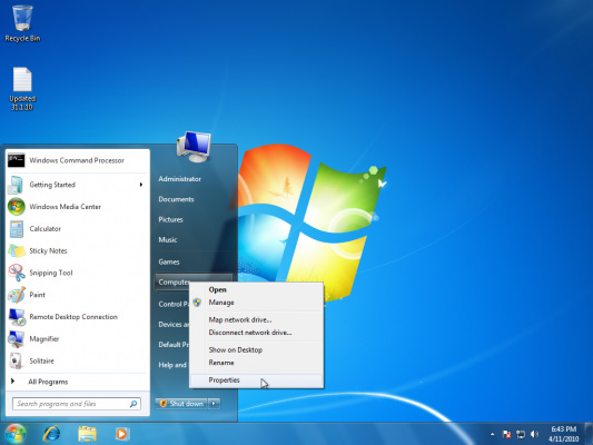 Picture 1 of How to join the domain in Windows 7